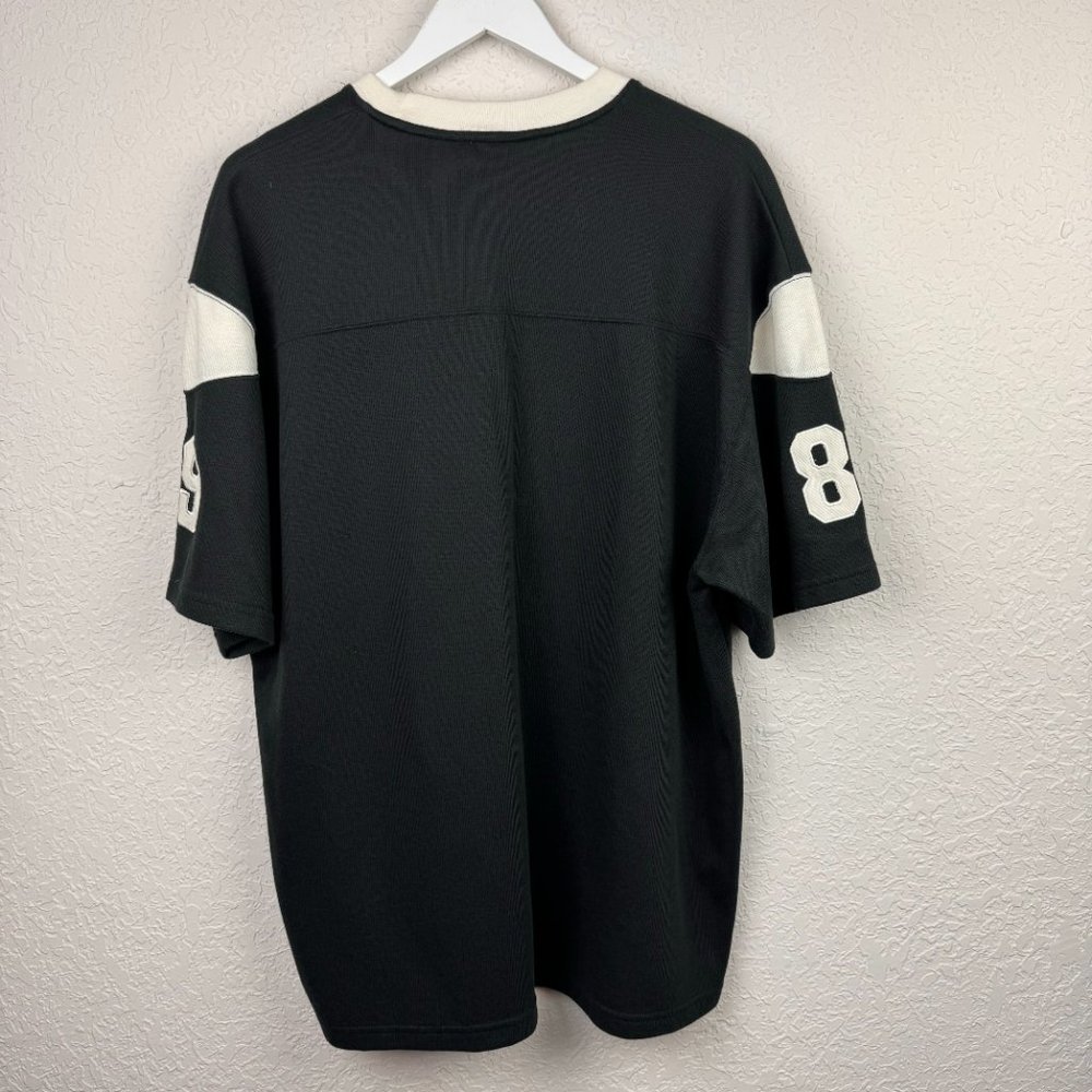 Athletic Works Shirt Mens Large Black White 89 Jersey Sports Activewear - Picture 3 of 8